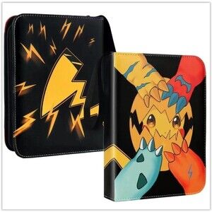 Pikachu Pokemon Card Binder For Card Collections (cards Not Included) - NEW